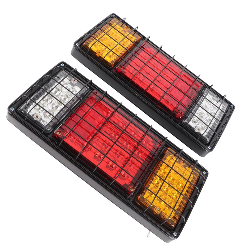 2pcs 12V LED Tail Lights Brake Reverse 40 LEDs Indicator Lights for Trailer Truck Boat - Image 2