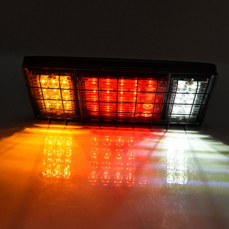 2pcs 12V LED Tail Lights Brake Reverse 40 LEDs Indicator Lights for Trailer Truck Boat - Image 4