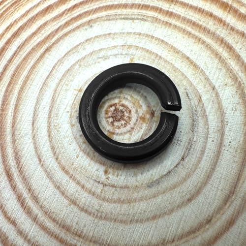 NGe M6，0.24" ID，Open Lock Washer Spring Washer Black (100 pcs) - Image 3