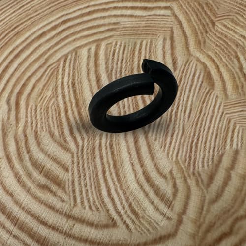 NGe M6，0.24" ID，Open Lock Washer Spring Washer Black (100 pcs) - Image 5