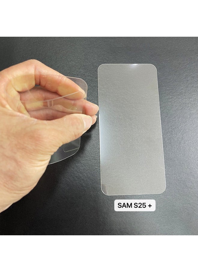For Samsung S25 Edge Mobile Phone Tempered Film Unlocked Version Galaxy S25 Ultra-thin High-definition Screen Printing Anti-peep Film-Color:Silk Screen High Definition [ultra-thin Unlocking Version] With Base Plate-Size:Galaxy S25 Edge