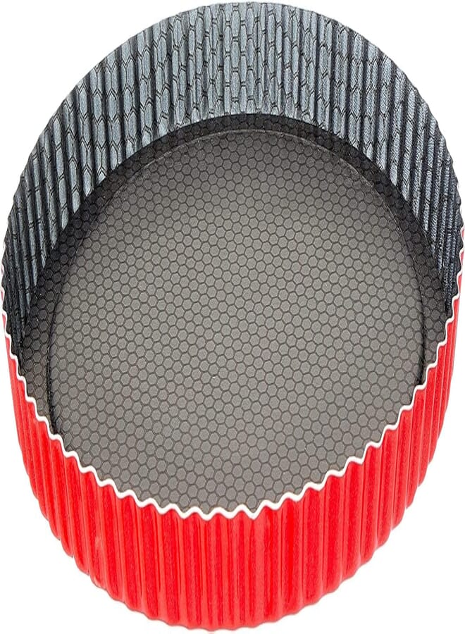 Trueval tart form. red size 26 cm