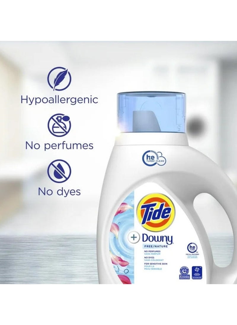 Tide Liquid Detergent Free Nature 59 Loads 2.72 L  - Image 2