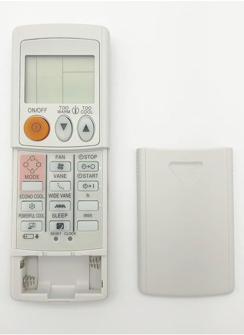JAJEEK Universal Replacement Remote Control for Mitsubishi Air Conditioner – Compatible with Most Models Like MSZ-A12NA, MSZ-GE09NA, MSZ-A15NA, MSZ-D30NA, MSZ-A24NA-1, KM07M, KM15E (Celsius Display)  - Image 3