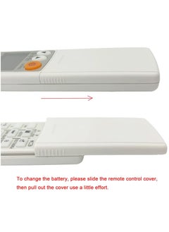JAJEEK Universal Replacement Remote Control for Mitsubishi Air Conditioner – Compatible with Most Models Like MSZ-A12NA, MSZ-GE09NA, MSZ-A15NA, MSZ-D30NA, MSZ-A24NA-1, KM07M, KM15E (Celsius Display)  - Image 4