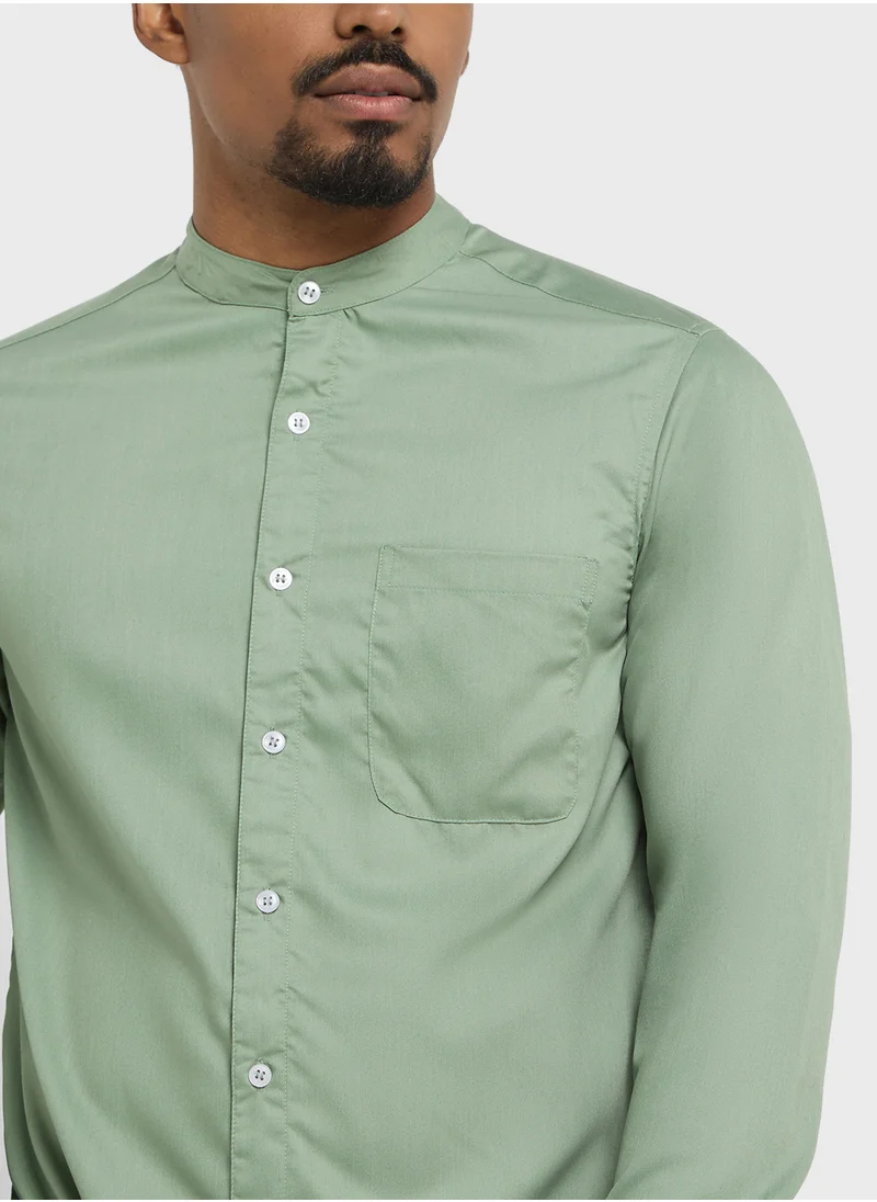 Robert Wood Causal Full Sleeve Shirt
