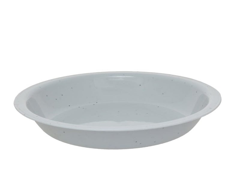 Plastic Large Serving Plate For Microwave - Grey - Image 3