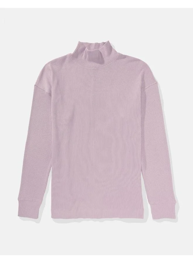 امريكان ايجل بلوزة بياقة عالية