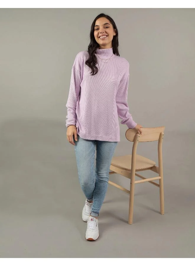 امريكان ايجل Mock Neck T-Shirt
