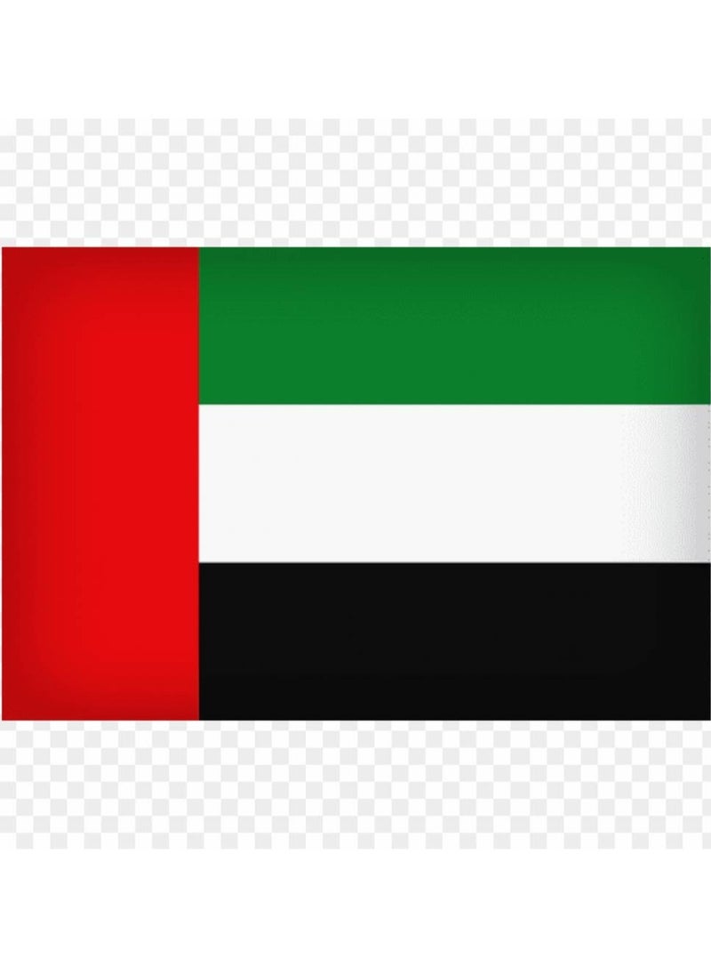 Vitacelli - UAE Flag National Day Durable Long Lasting For Outdoor And Indoor Use For Building Home And Car Decoration 150X90CM - Image 1