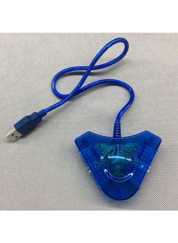 محول مزدوج لأذرع التحكم إلى USB – لتوصيل ذراعين ألعاب بالكمبيوتر أو اللاب توب  - Image 4