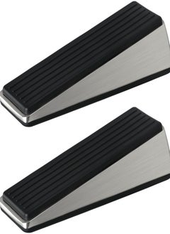 Oasisgalore 2PCS Door Stopper Door Entry Door Home Safety Wind and Collision Proof Silent Spring Door Stopper Top Door Card Suction Door Stopper  - Image 1