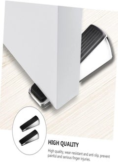 Oasisgalore 2PCS Door Stopper Door Entry Door Home Safety Wind and Collision Proof Silent Spring Door Stopper Top Door Card Suction Door Stopper  - Image 5
