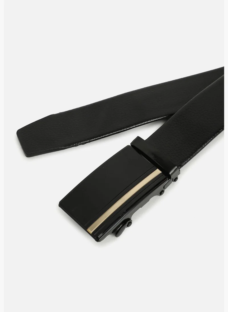 French Accent Casual Solid PU Leather Waist Belt For Men