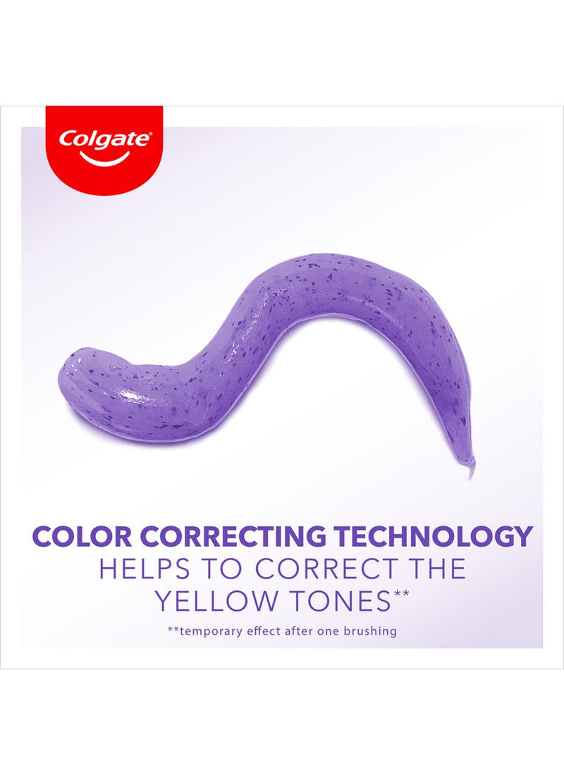 Colgate معجون أسنان كولجيت أوبتيك وايت بنفسجي للكشف عن التبييض - Image 2