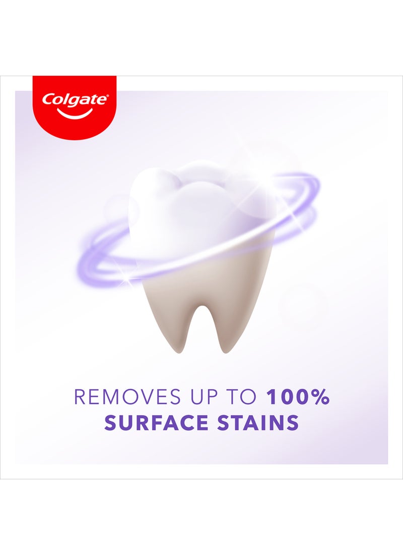 Colgate معجون أسنان كولجيت أوبتيك وايت بنفسجي للكشف عن التبييض - Image 4
