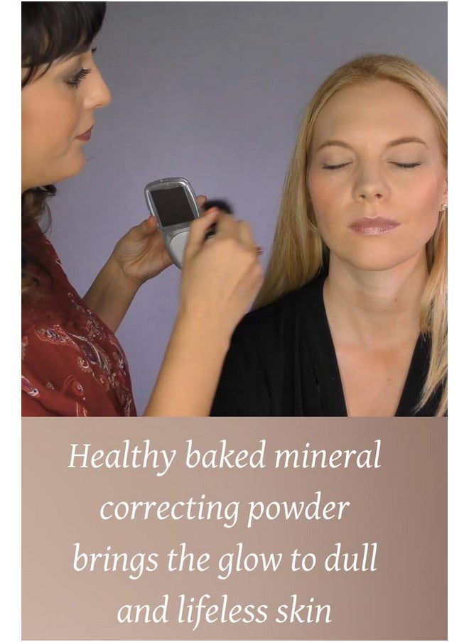 Ageless Derma Baked Mineral Color Correcting Powder A Vegan Redness Color Correcting Powder Foundation  - Image 5