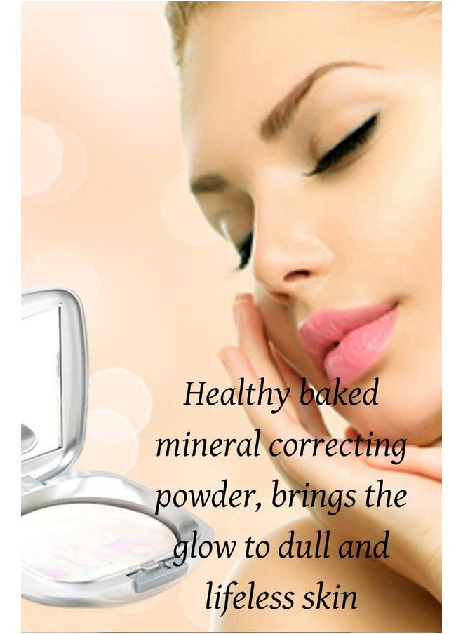 Ageless Derma Baked Mineral Color Correcting Powder A Vegan Redness Color Correcting Powder Foundation  - Image 4