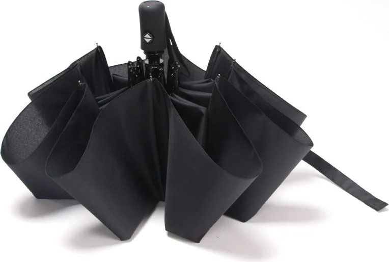 ELEVEN MARKETS Eleven Market Umbrella Fully Automatic 8 Wire Black Women's Umbrella