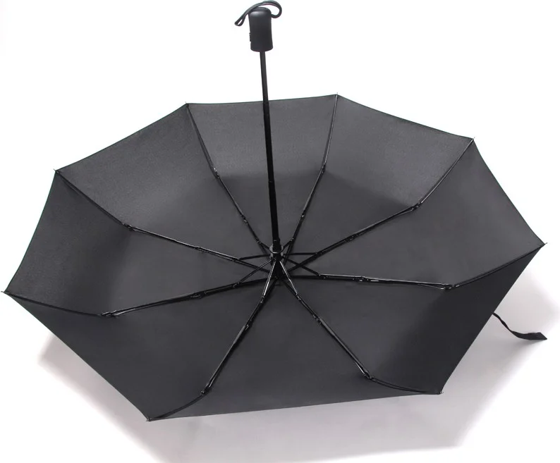 ELEVEN MARKETS Eleven Market Umbrella Fully Automatic 8 Wire Black Women's Umbrella