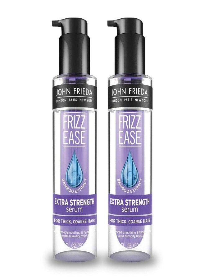 John Frieda Frizz-Ease Extra Strength Hair Serum, 1.69 Fl Oz (Pack of 2) - Image 1