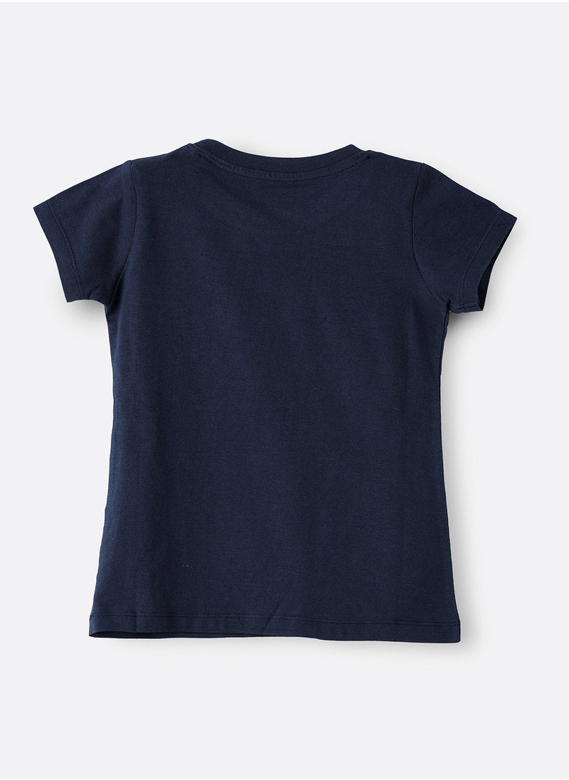 Jelliene Basic round neck graphic t-shirt  - Image 2