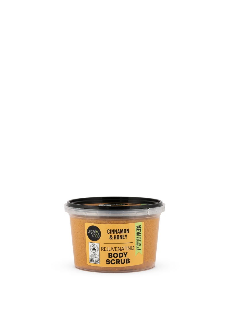 Organic Shop Body Scrub With Cinnamon Extract and Natural Honey 250 Ml - Image 3