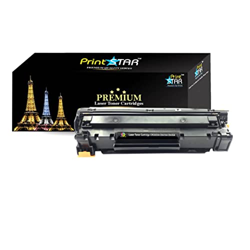 Print Star Canon 925 Black Toner Cartridge Compatible with Canon Laser Shot LBP6018B Printers | Replacement Cartridge Also fits ImageClass MF3010 L100 L110 L200 L210 L300 L350 Models | Pack of 1 - Image 1