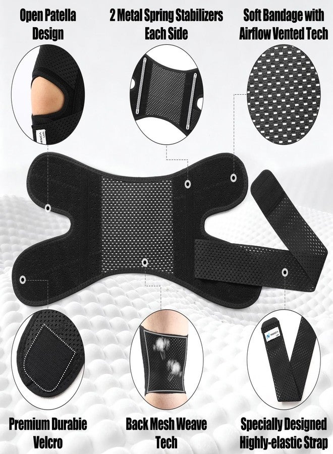 NEENCA Hinged Knee Brace for Knee Pain, YHX021-US-Left-L - Image 2