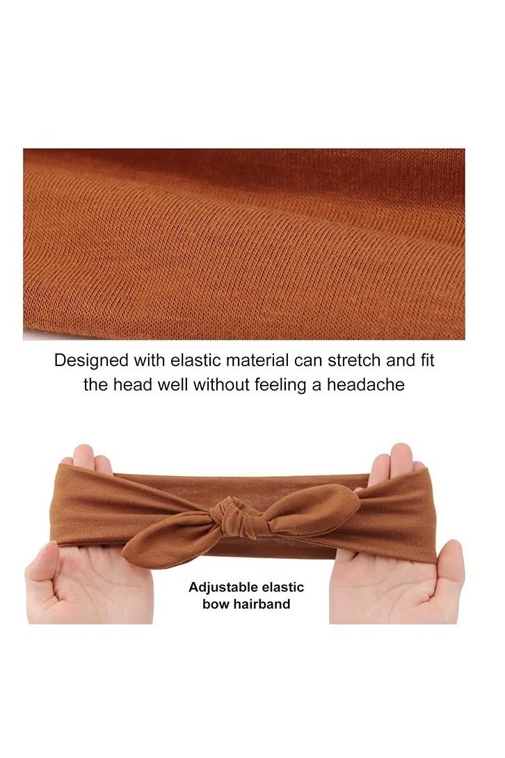 4 قطع من أربطة الشعر الرياضية غير القابلة للانزلاق للنساء، عصابة رأس رياضية للجري واليوغا والتمرين اليومي - Image 4