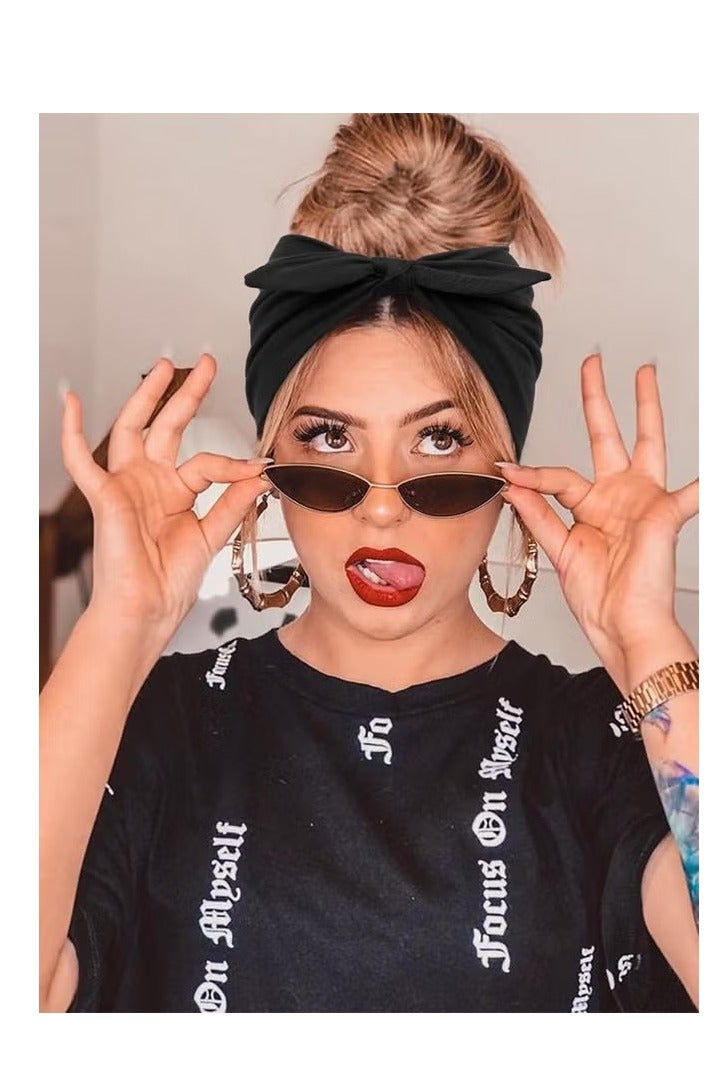 4 قطع من أربطة الشعر الرياضية غير القابلة للانزلاق للنساء، عصابة رأس رياضية للجري واليوغا والتمرين اليومي - Image 2