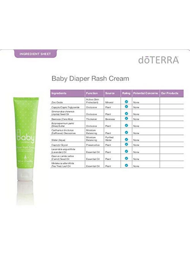 doTERRA Baby Diaper Rash Cream (1 Pack) - Image 2