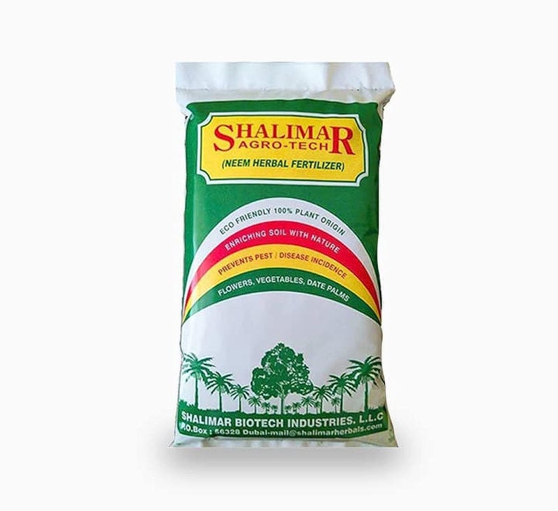 Shalimar Neem Herbal Fertilizer for All Plants - 10 LB Eco-Friendly Plant Growth Solution - Image 1