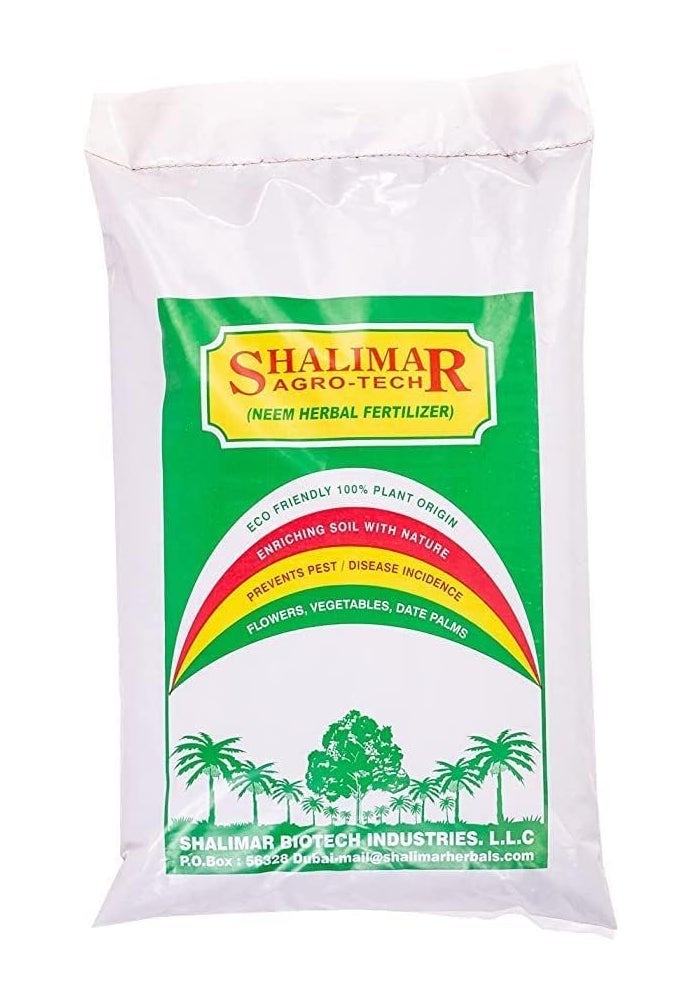 Shalimar Neem Herbal Fertilizer for All Plants - 10 LB Eco-Friendly Plant Growth Solution - Image 2
