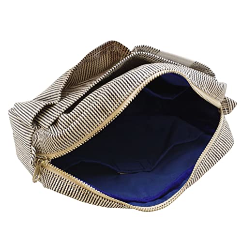 Delfonics حقيبة دلفونيكس الداخلية من قماش الدنيم بحجم S 500095 A - Image 4