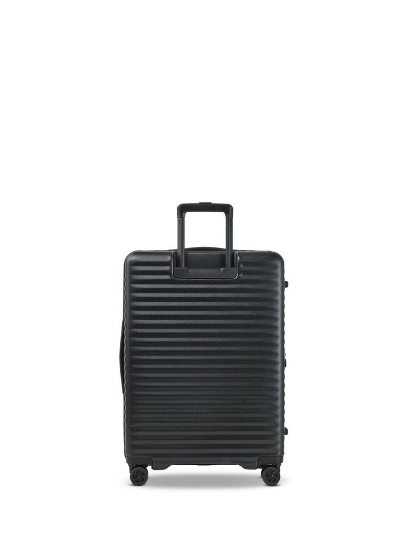 Echolac Celestra 66cm 4 Double Wheel Check-In Luggage Trolley Black - Image 2
