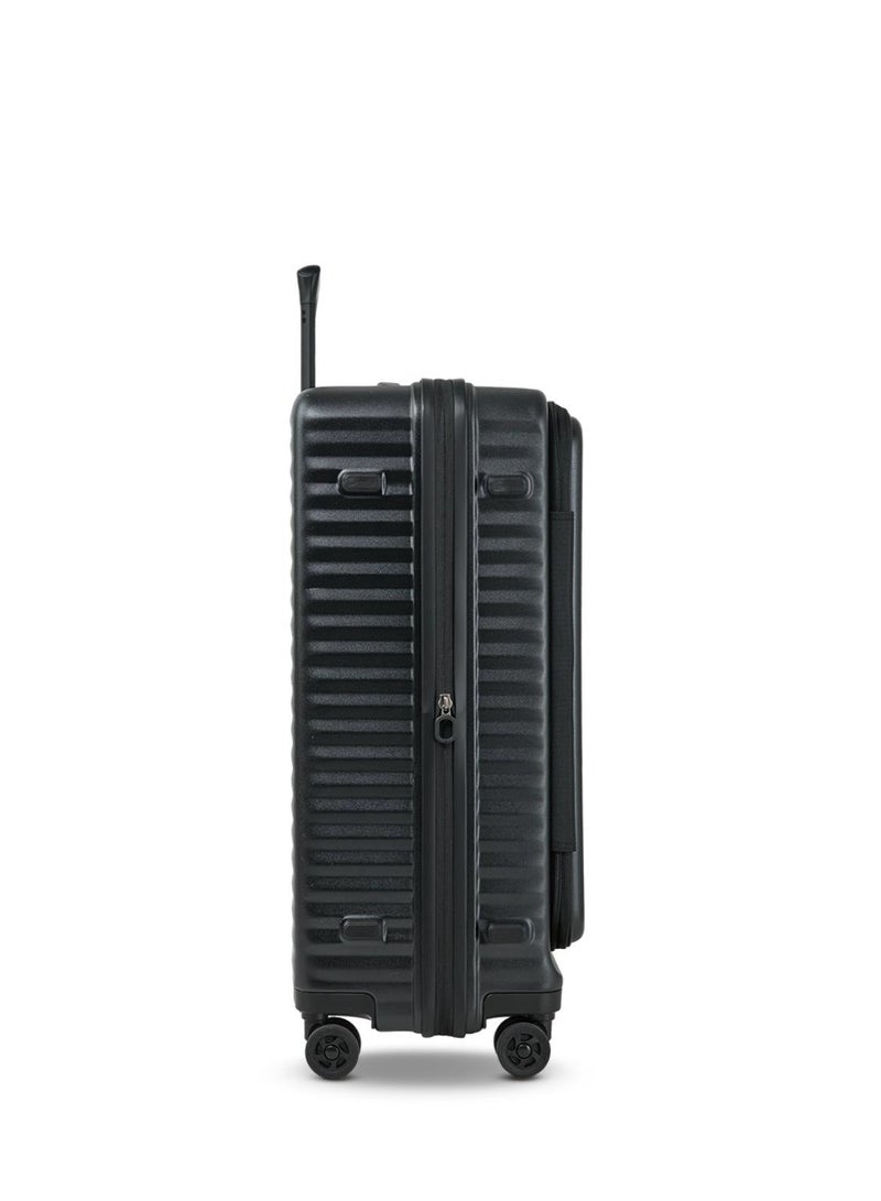 Echolac Celestra 66cm 4 Double Wheel Check-In Luggage Trolley Black - Image 4