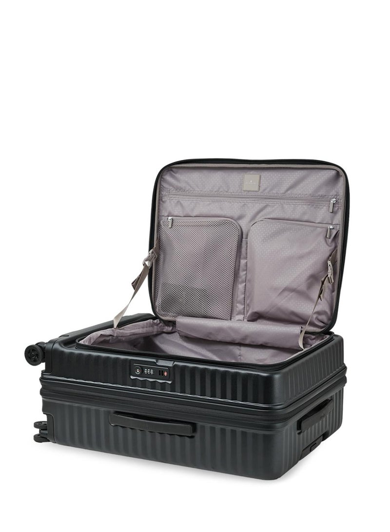 Echolac Celestra 66cm 4 Double Wheel Check-In Luggage Trolley Black - Image 5