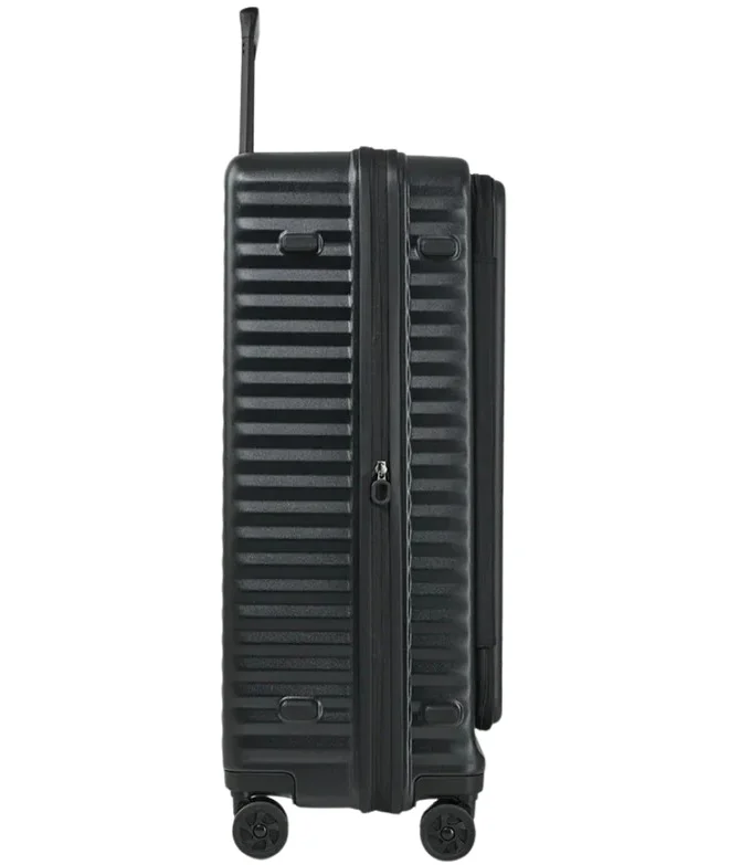 Echolac  Celestra FA 64 Cm Hardside 4-Double Wheeled Check-In Luggage Trolley - Black  | Best Price UAE