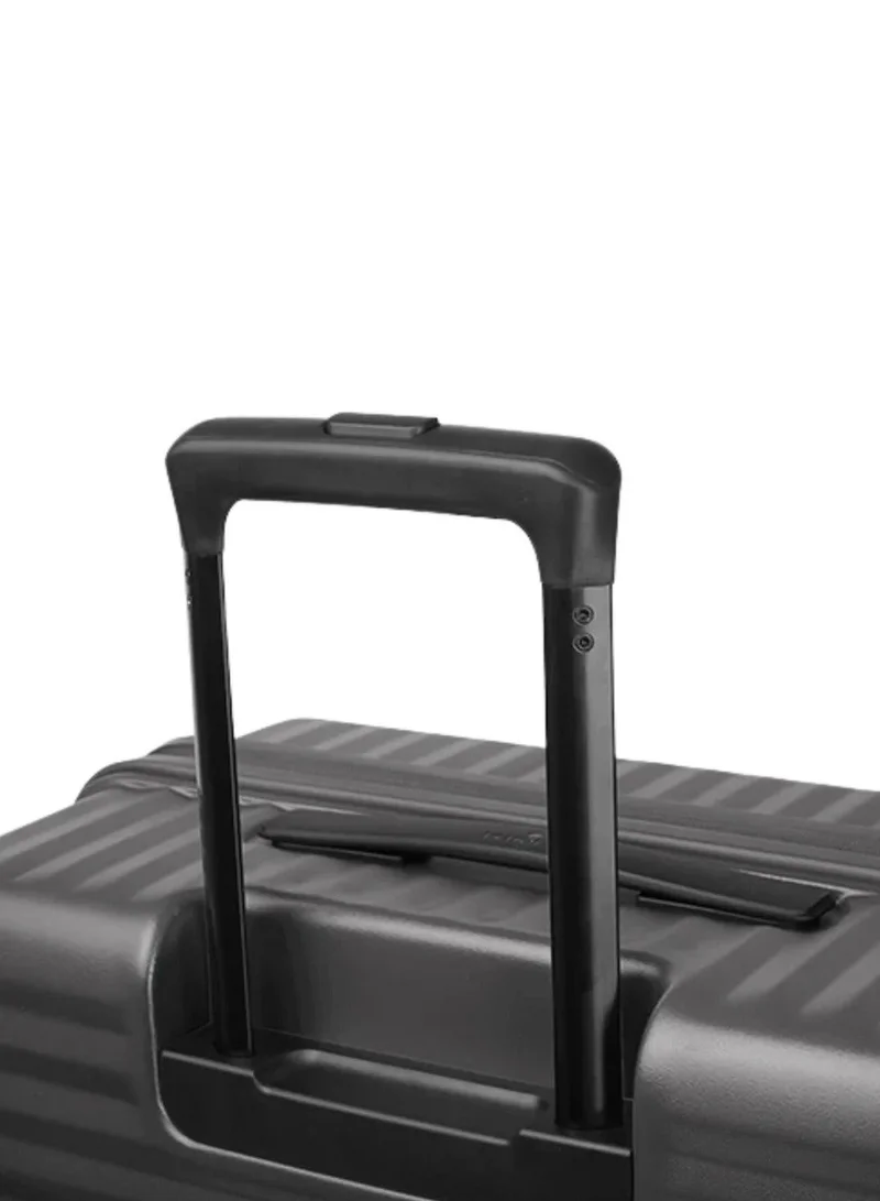 Echolac  Celestra FA 64 Cm Hardside 4-Double Wheeled Check-In Luggage Trolley - Black  | Best Price UAE