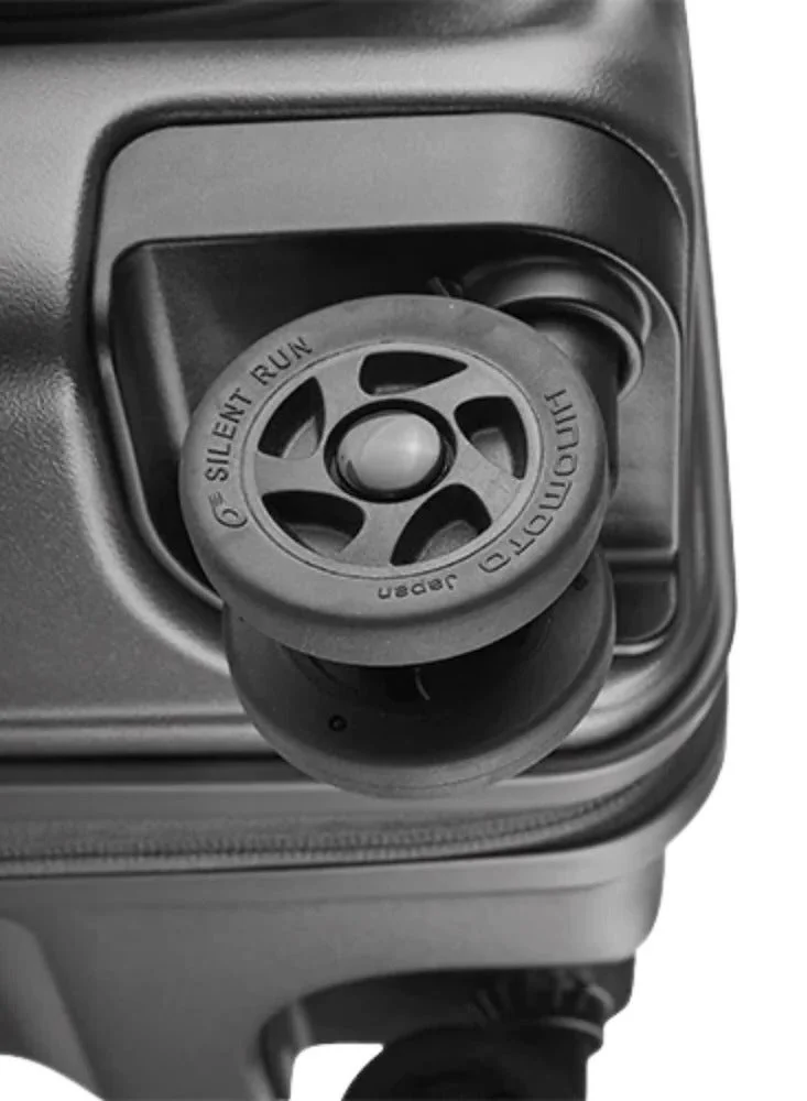 Echolac  Celestra FA 64 Cm Hardside 4-Double Wheeled Check-In Luggage Trolley - Black  | Best Price UAE