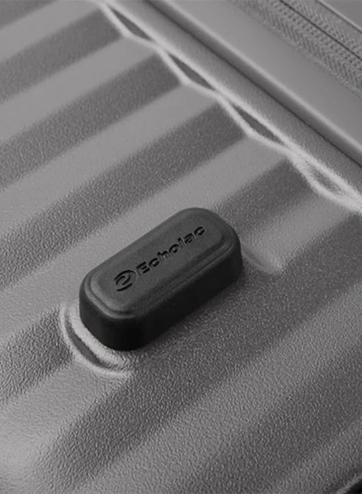 Echolac  Celestra FA 64 Cm Hardside 4-Double Wheeled Check-In Luggage Trolley - Black  | Best Price UAE