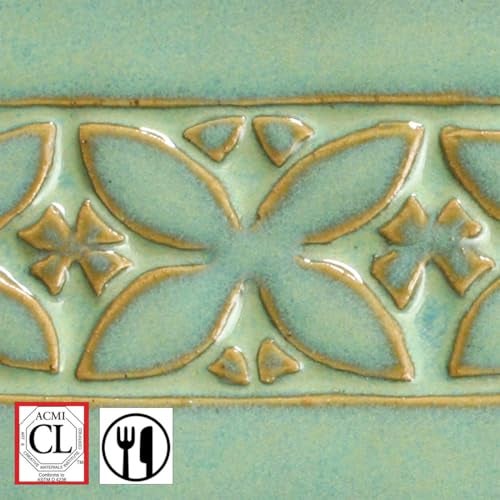 AMACO Potter's Choice High Fire Glaze Textured Turquoise - Image 1