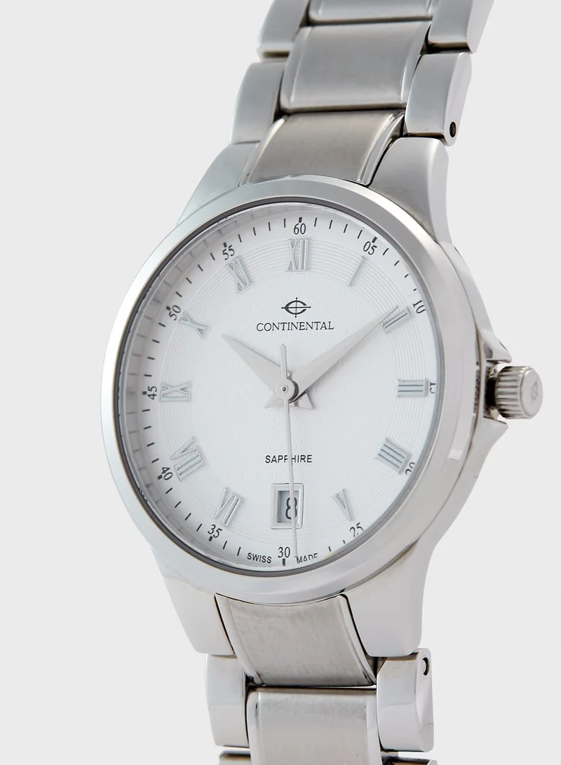 CONTINENTAL Steel Strap Analog Watch