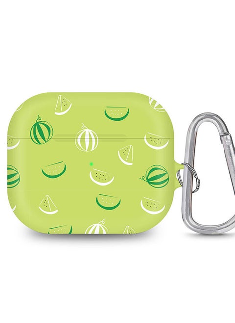 StylePods Case for Airpods 3rd Gen Case With Anti-Lost Keychain - Watermelon Bits
