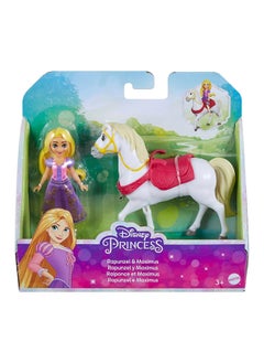 Disney Disney Princess Small Doll & Horse  Rapunzel & Maximus  - Image 1