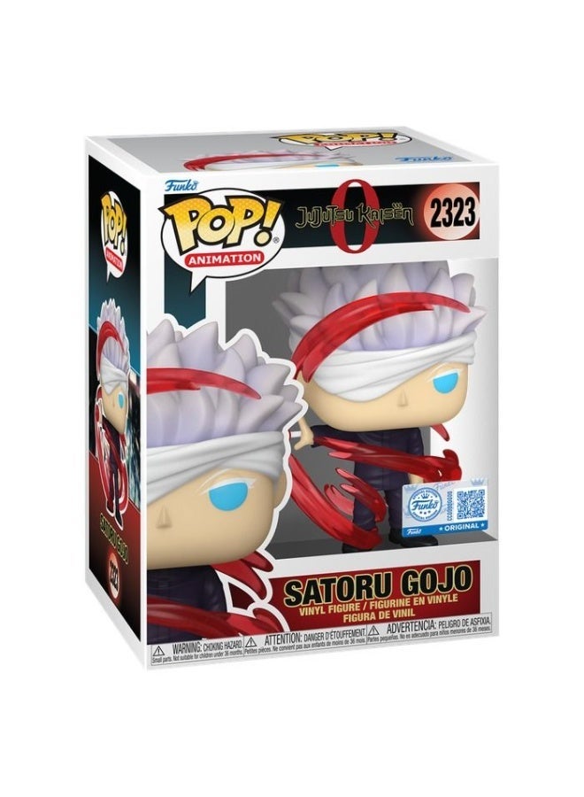 Funko Pop! TV: Jujutsu Kaisen 0 - Satoru Gojo (Red Energy) Vinyl Figure - Image 1
