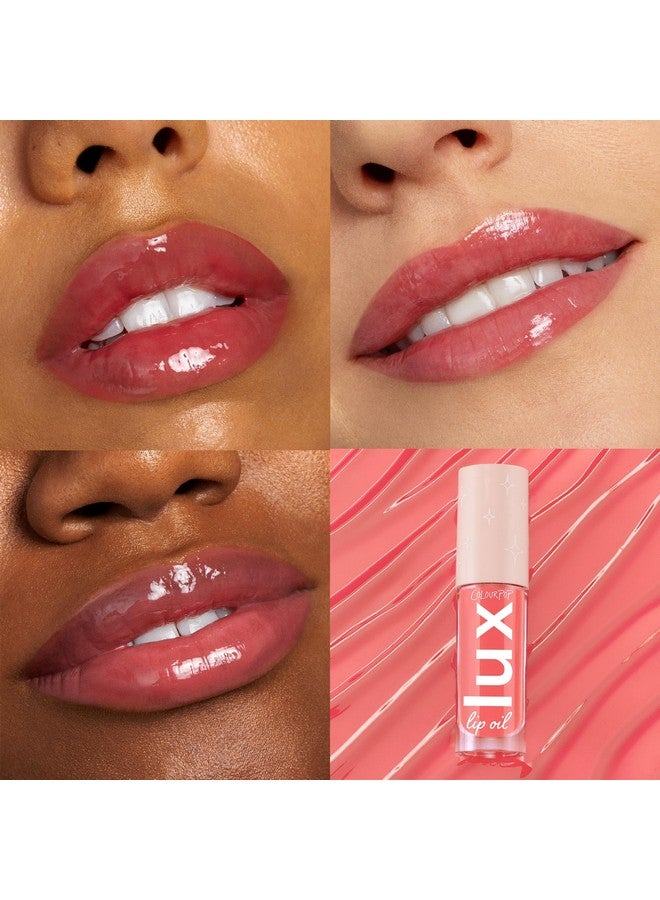 ColourPop Lux Lip Oil Hydrating Sheer Tinted Lip Oil Formulated With Antioxidantrich Chamomile Extract & Calendula Oil Nongreasy Nourishing Pink Lip Oil Bengal (0.16 Oz) - Image 2