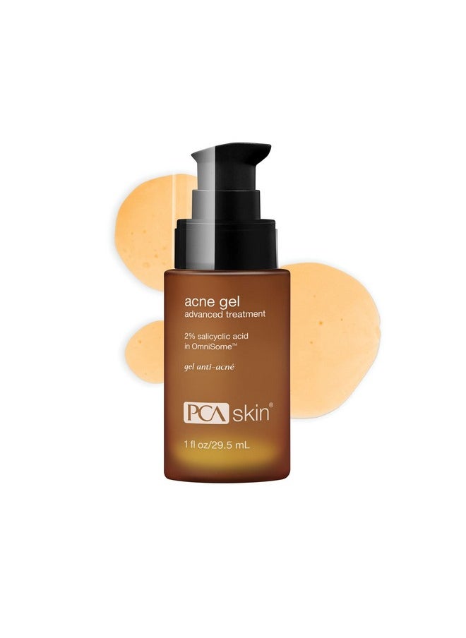 PCA SKIN PCA SKIN Acne Gel, Acne Spot Treatment, 2% Salicylic Acid Serum, Anti Acne Serum, Evens Skin Tone, 1 fl oz Pump  - Image 1