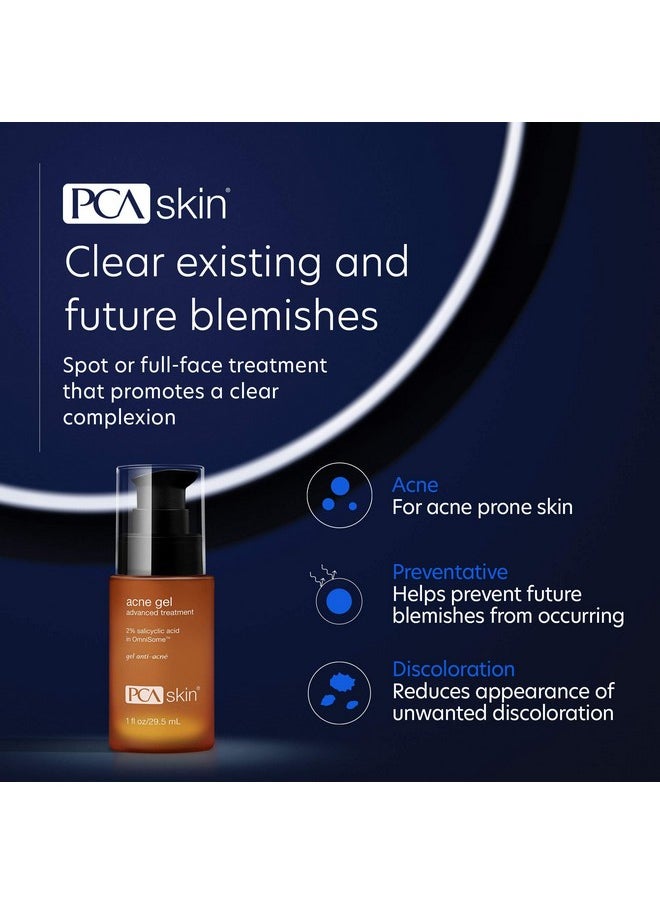 PCA SKIN PCA SKIN Acne Gel, Acne Spot Treatment, 2% Salicylic Acid Serum, Anti Acne Serum, Evens Skin Tone, 1 fl oz Pump  - Image 2